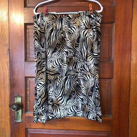 Studio 1940 Tiger Print Shirt Sz 22/24 - Picture 2 of 3